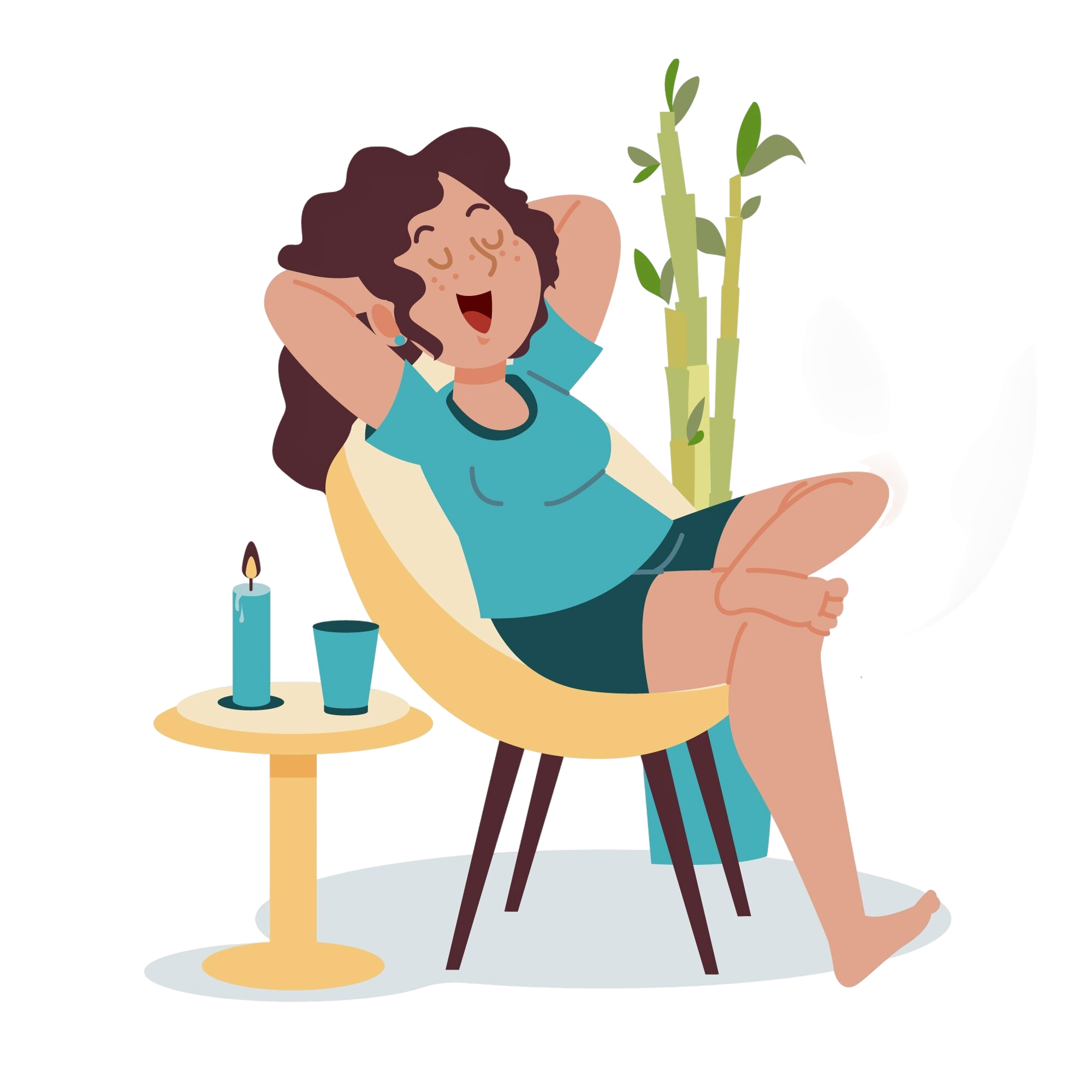 Illustration representing supportive mental health therapy